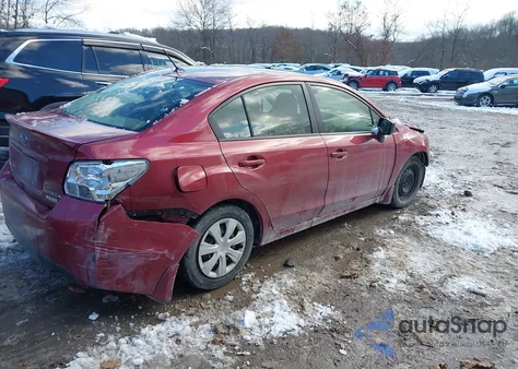2015 Subaru Impreza 2.0I from USA, damaged, VIN JF1GJAA69FH023703